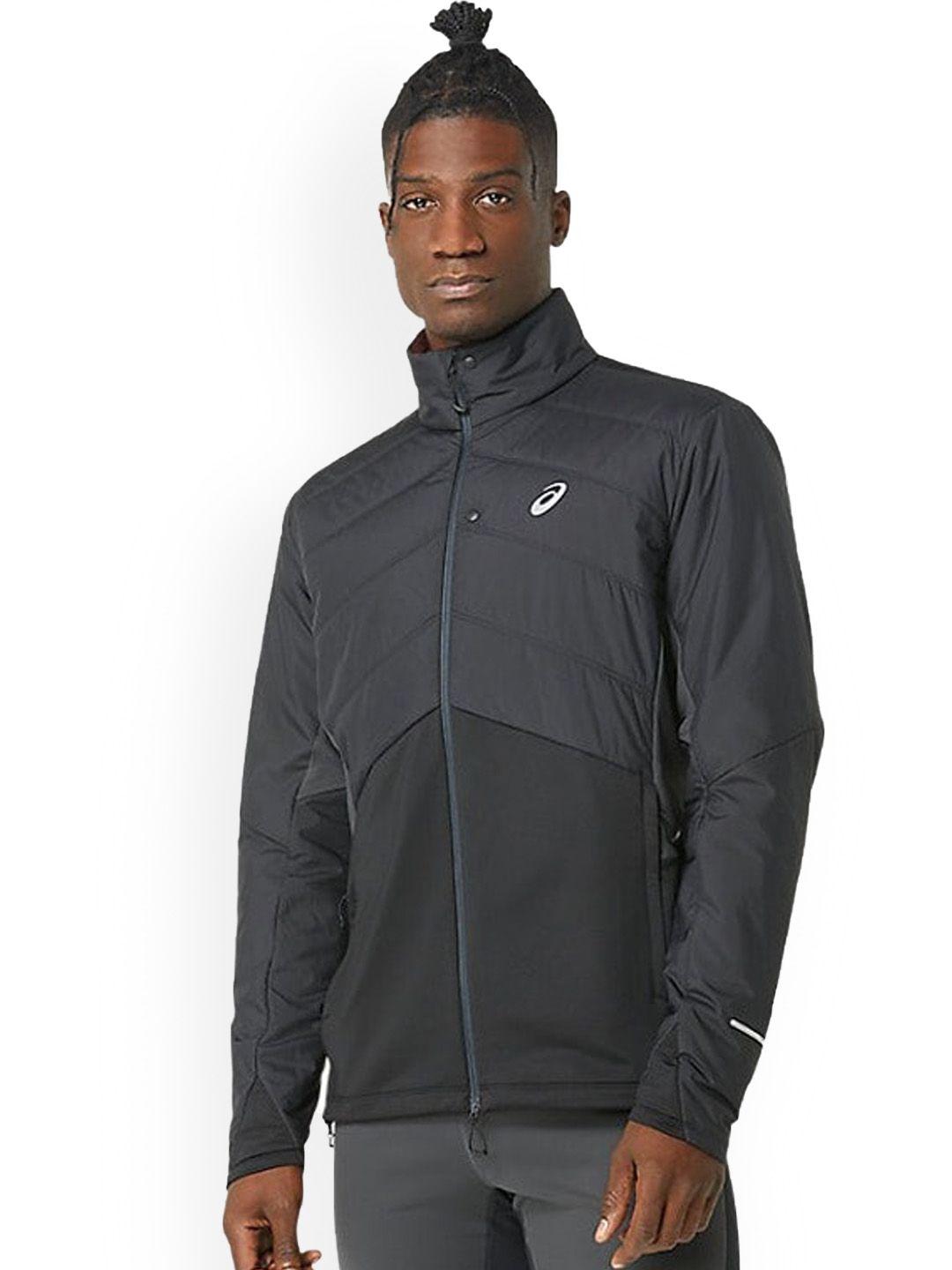 asics mock collar long sleeves sporty jacket