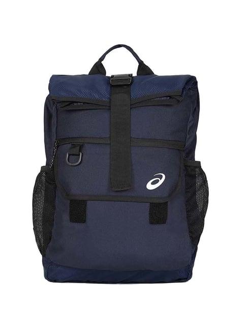 asics multi pocket 35 ltrs peacoat medium backpack