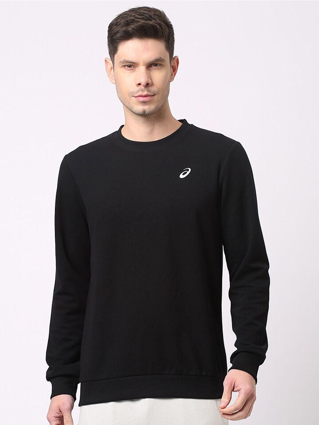 asics one point round neck sweatshirt