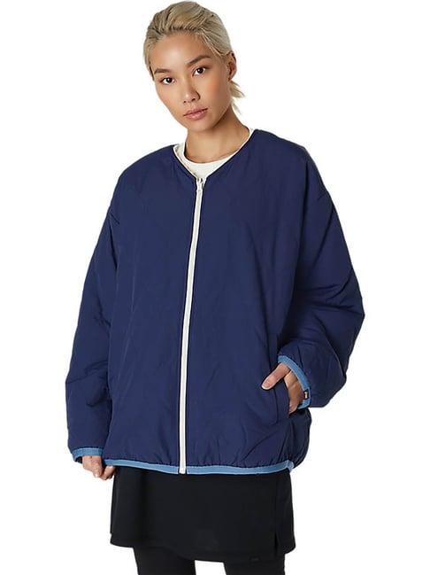 asics peacoat regular fit jacket