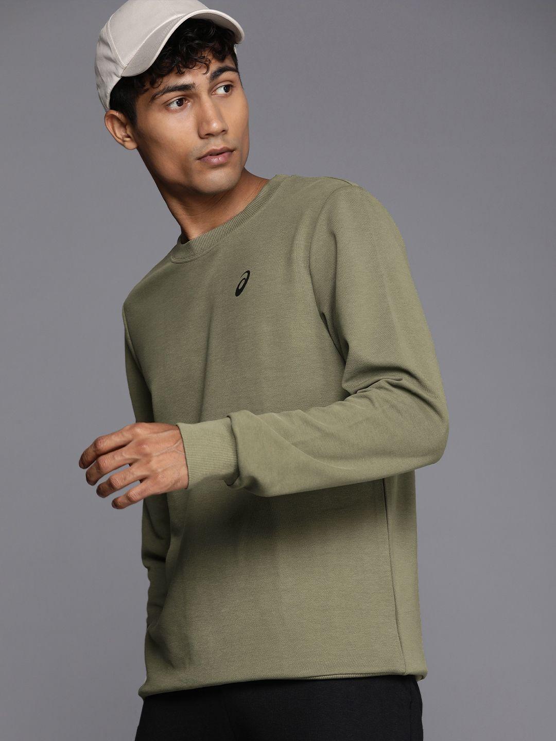 asics round neck sweatshirt