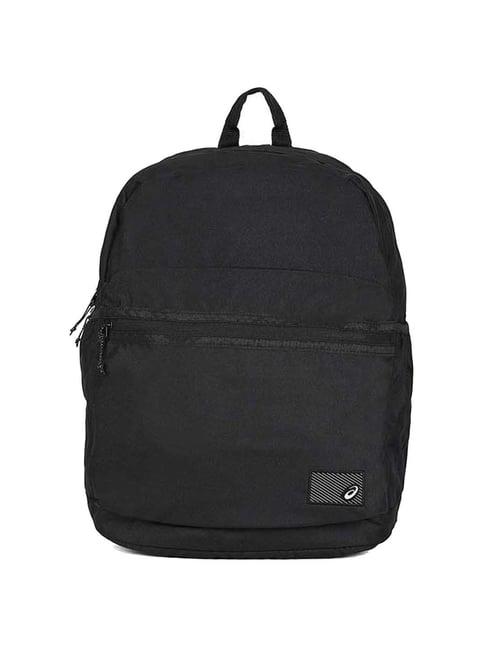 asics small logo 35 ltrs performance black medium backpack