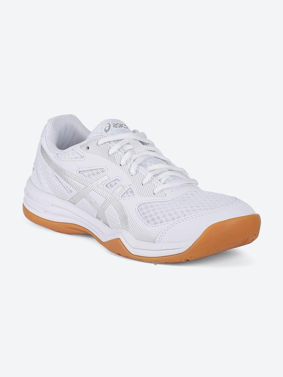 asics women white upcourt 5 sports shoes