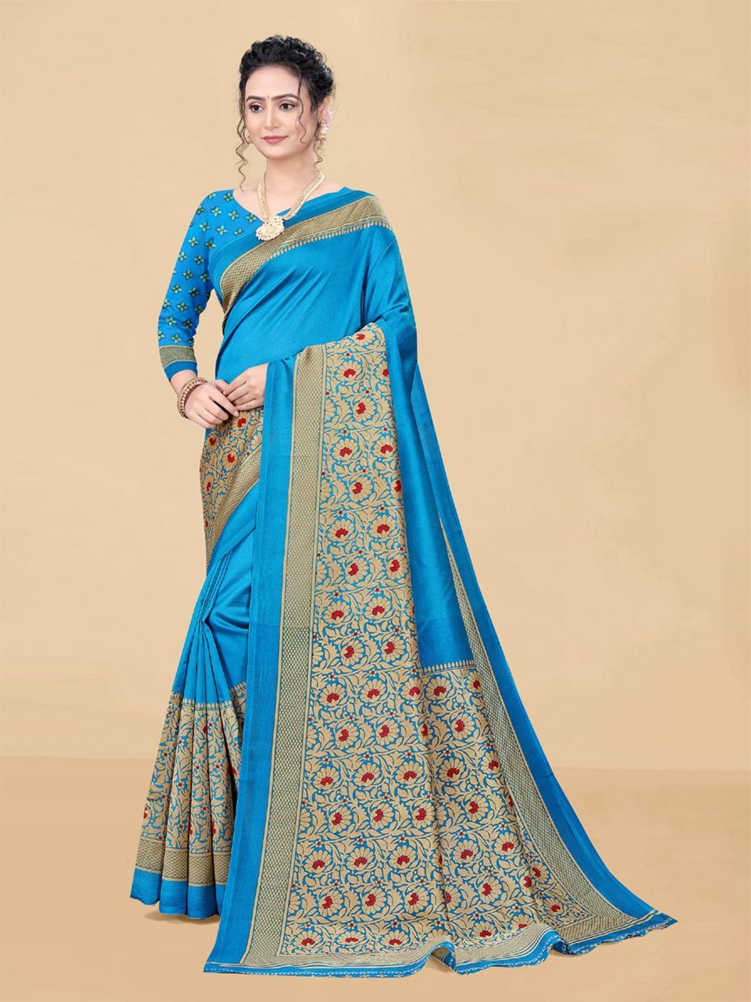 asisa floral woven design zari silk cotton saree