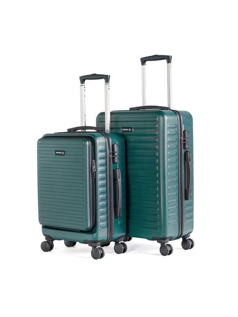 assembly green medium hard cabin trolley pack of 2