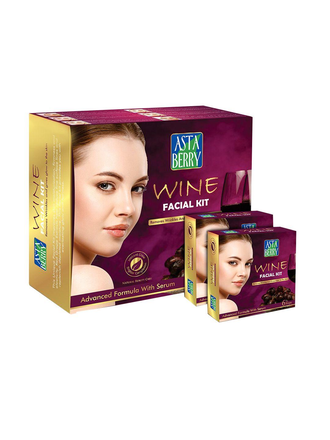 astaberry wine facial kit