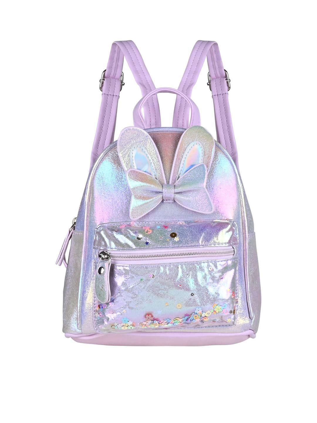 asthetika kids girls graphic applique glitter backpack