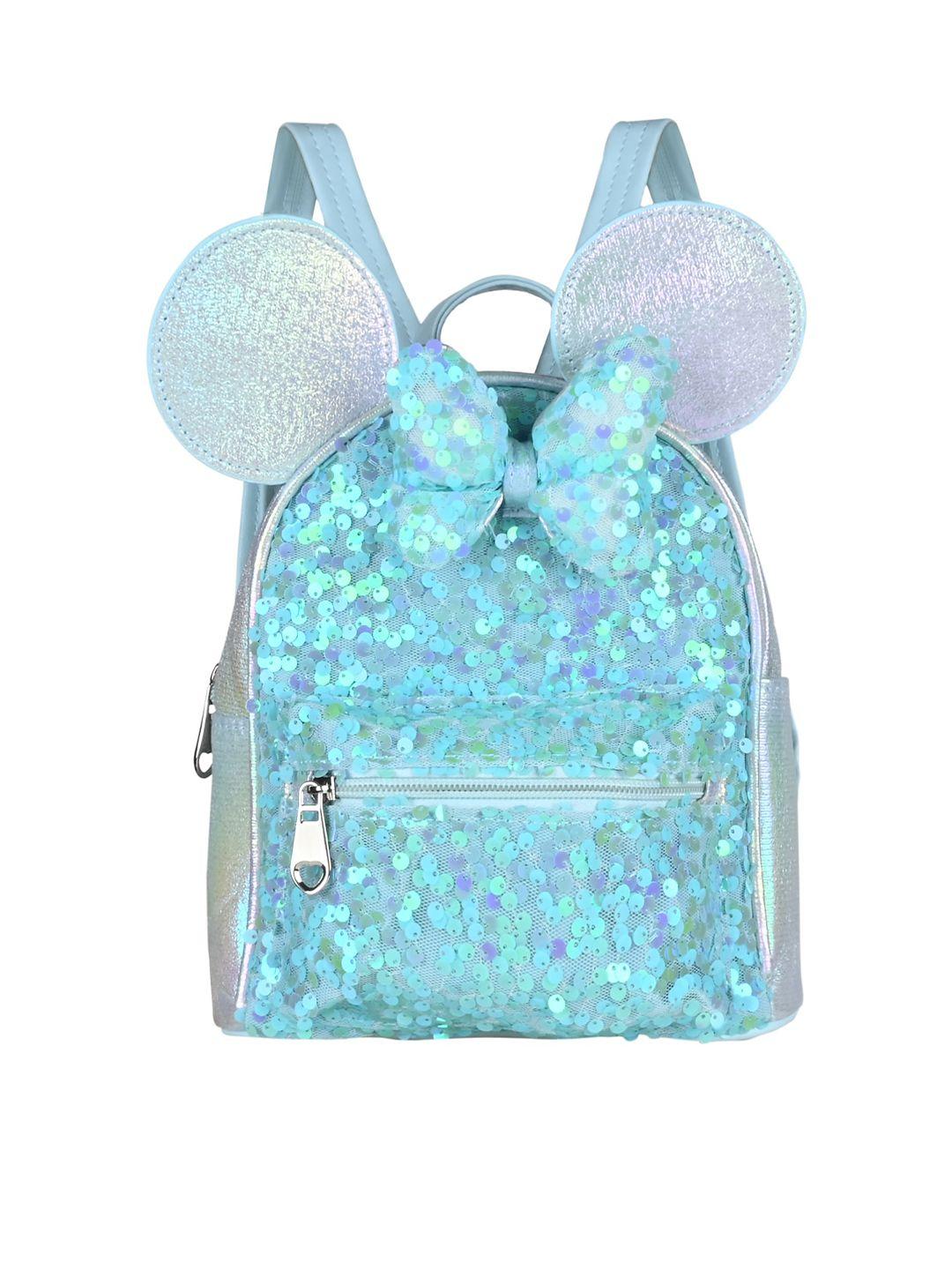 asthetika kids girls sequinned embellished backpack