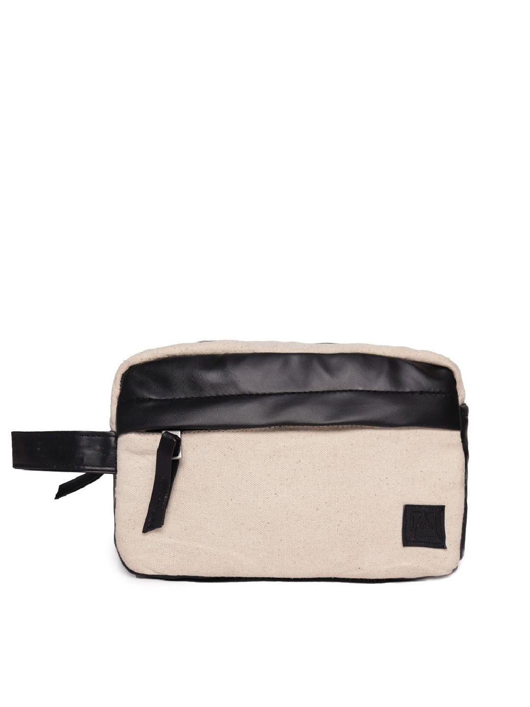 astrid travel toiletry pouch with zipper closure