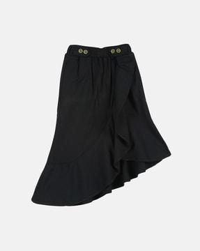 asymmetric a-line skirt