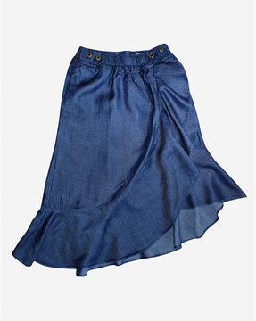 asymmetric-flared-skirt
