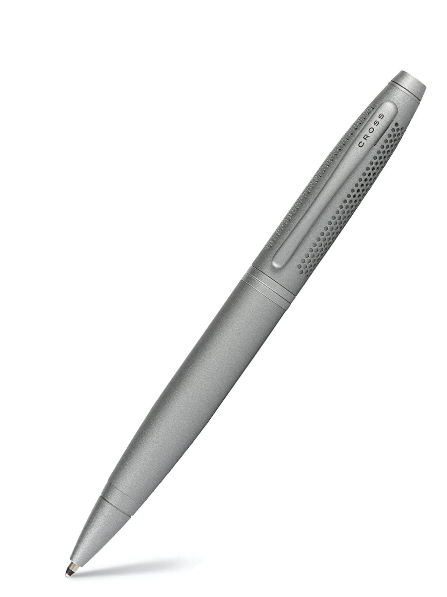 at0112-29 calais met grey lumina titanium grey ballpoint pen wi