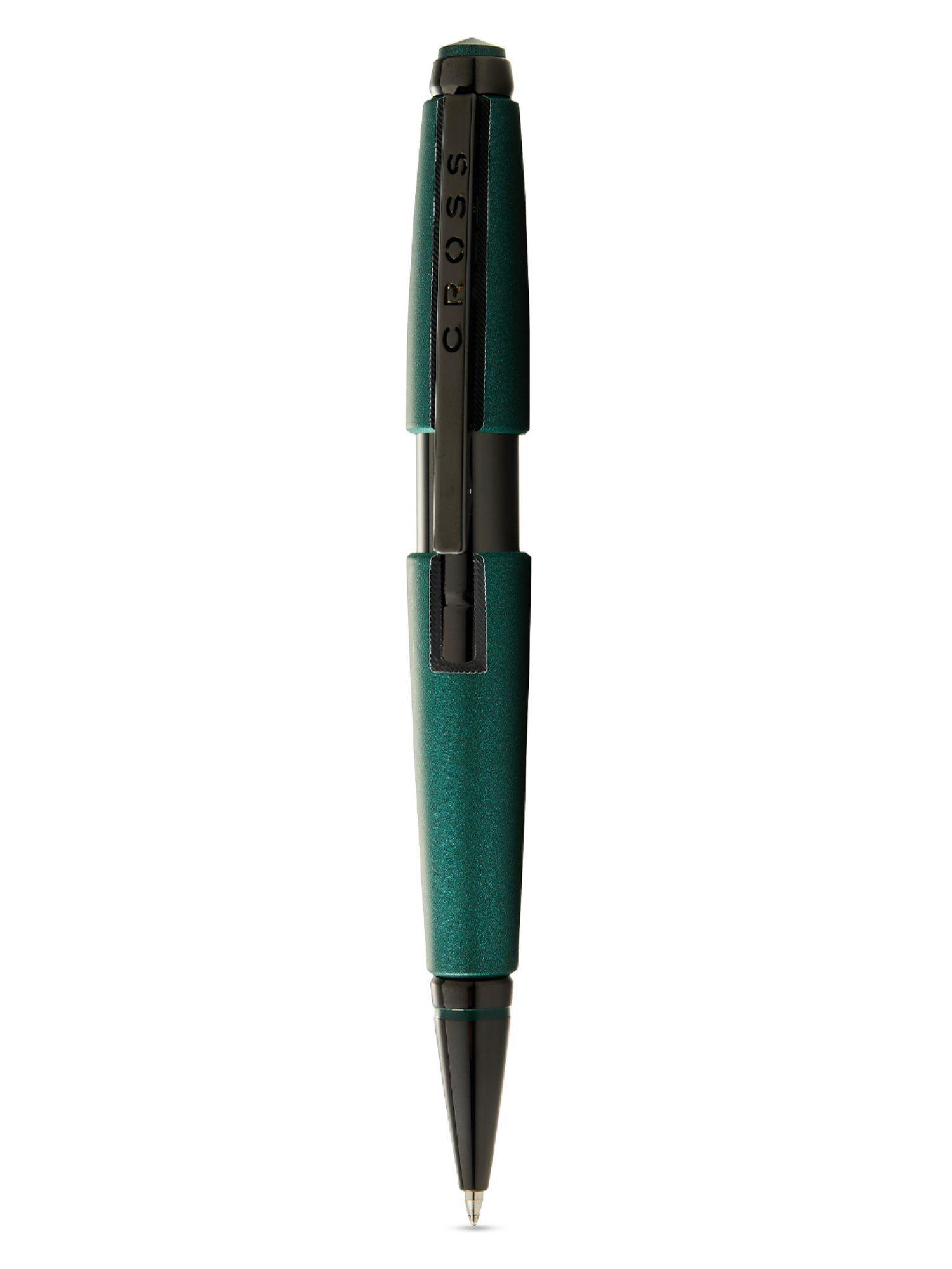 at0555-13 edge green matt lacquer rollingball pen with pvd appts