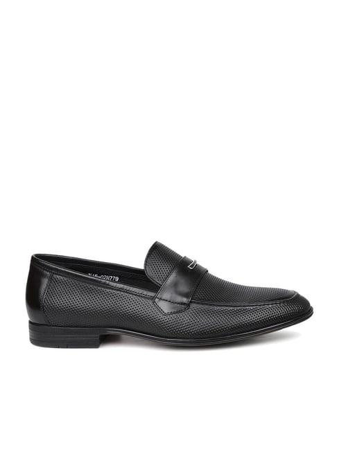 atesber by inc.5 men's black formal loafers