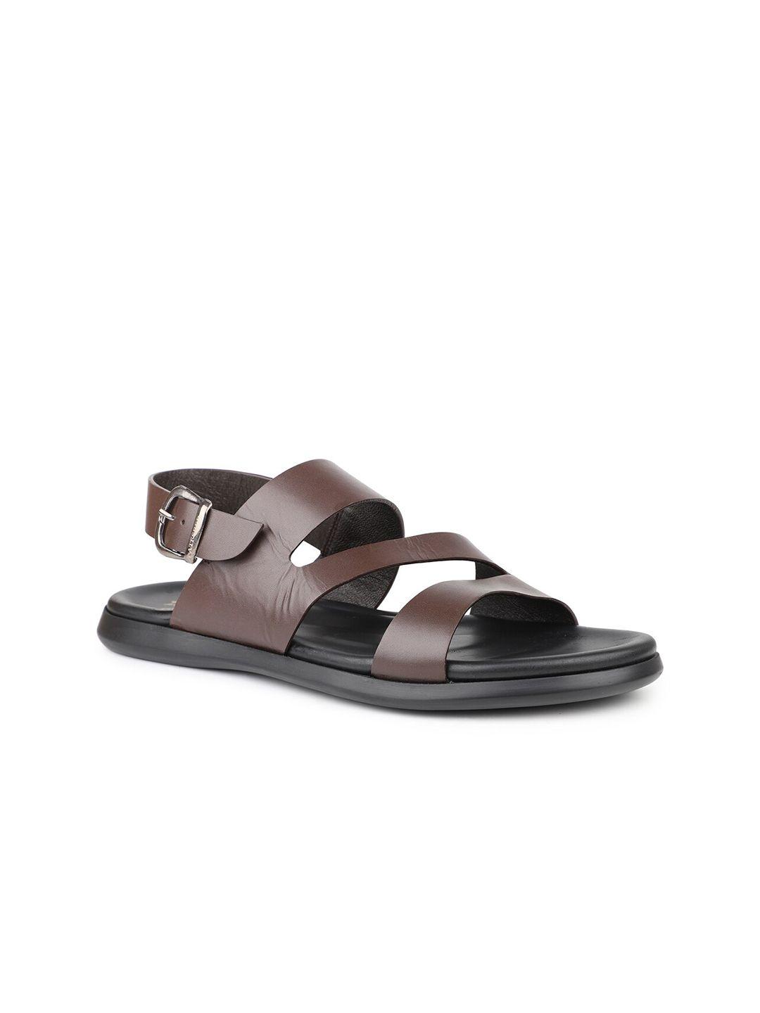 atesber men leather comfort sandals