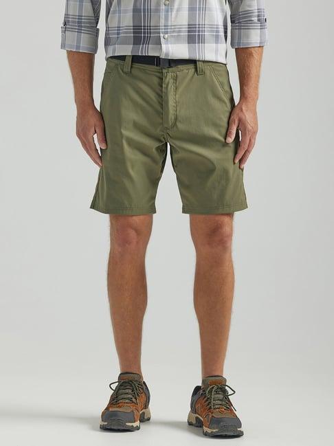 atg by wrangler dusty olive regular fit shorts