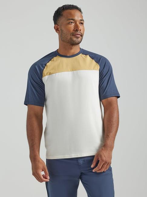 atg by wrangler multicolor regular fit crew t-shirt