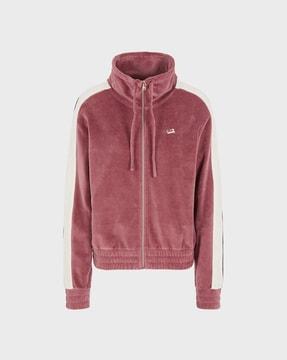 athelete velour blended regular fit sweatshirt