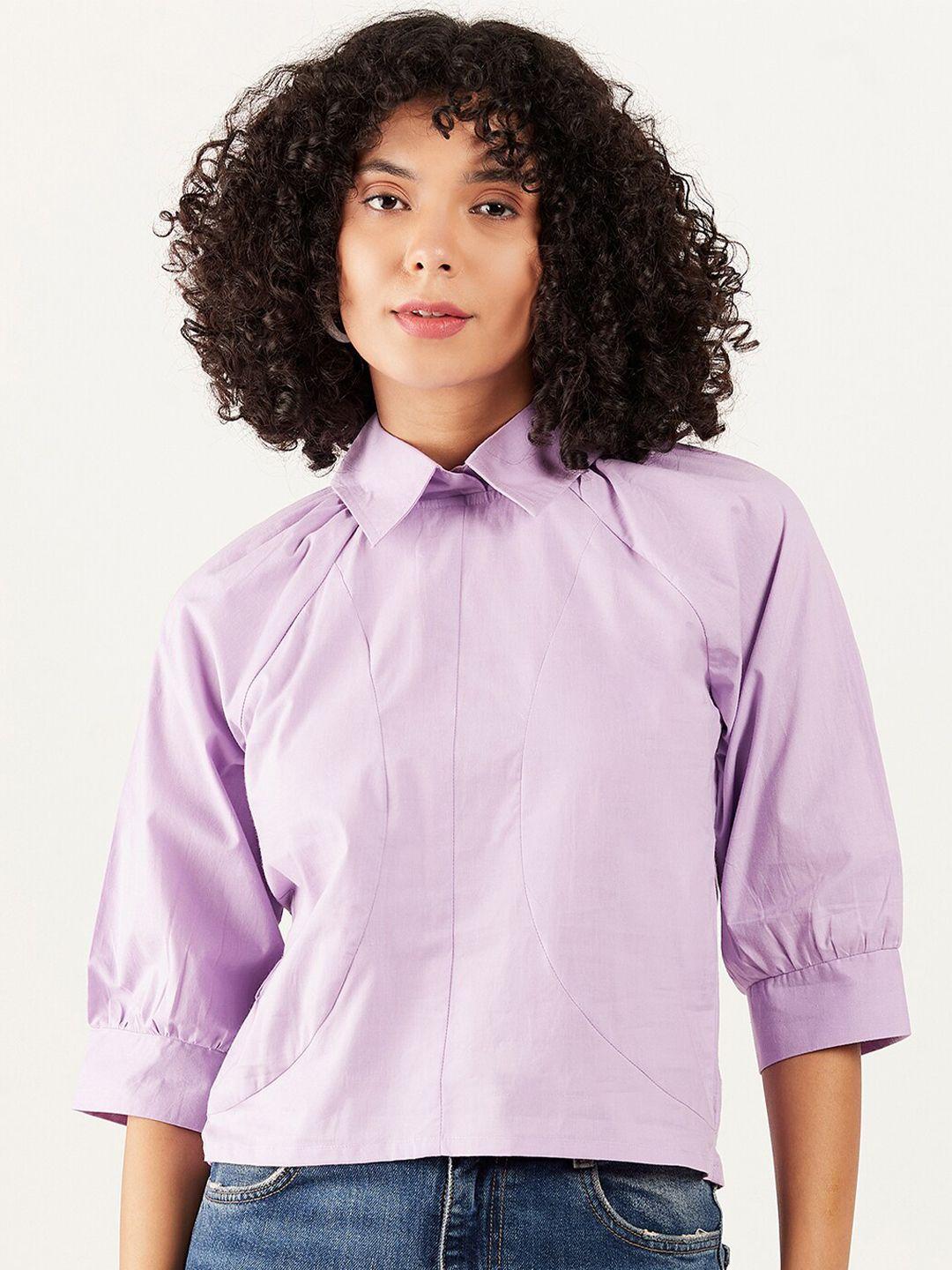 athena cotton shirt style top