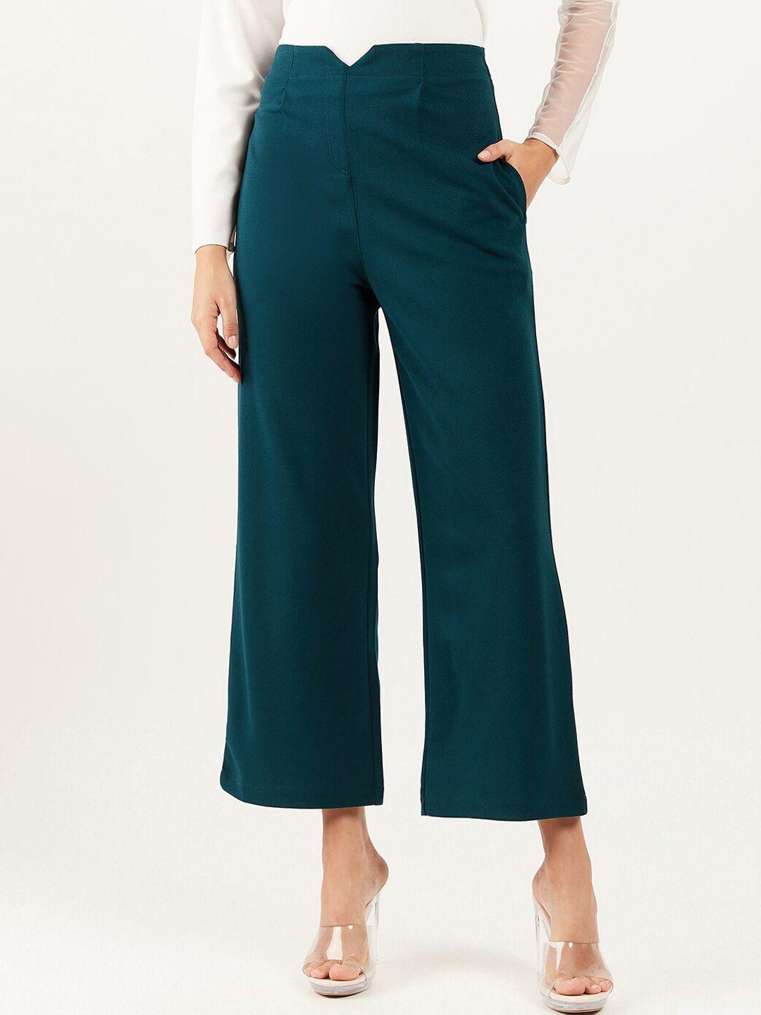 athena women mid rise easy wash culottes