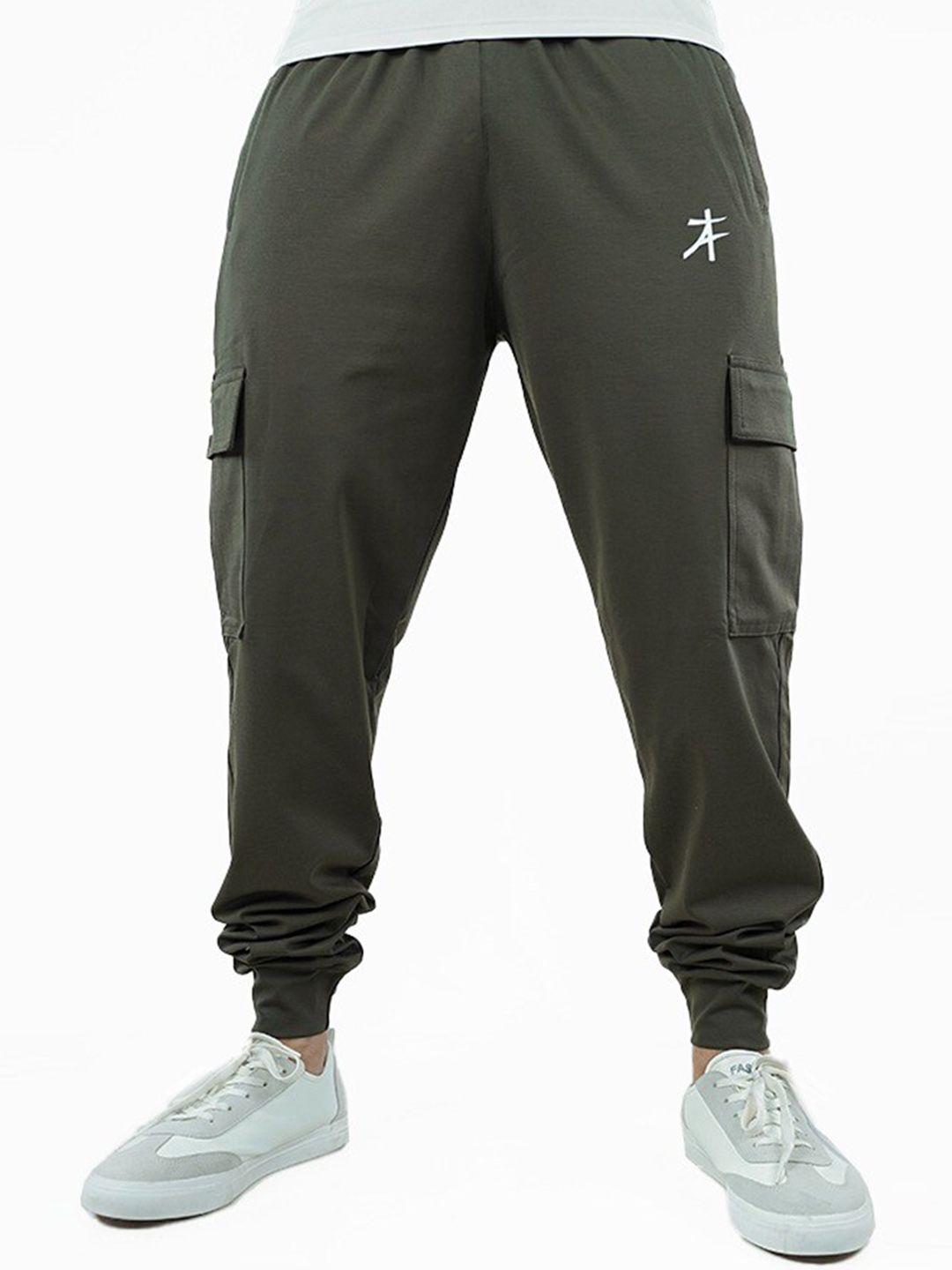 athflex men mid-rise cargo joggers