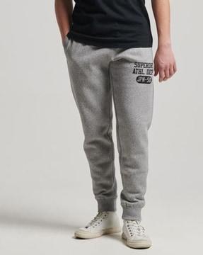athletic college logo joggers