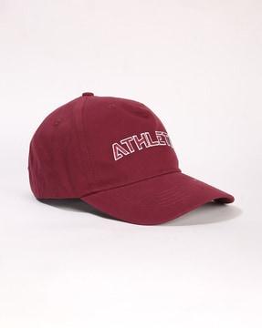 athletic embroidered baseball cap