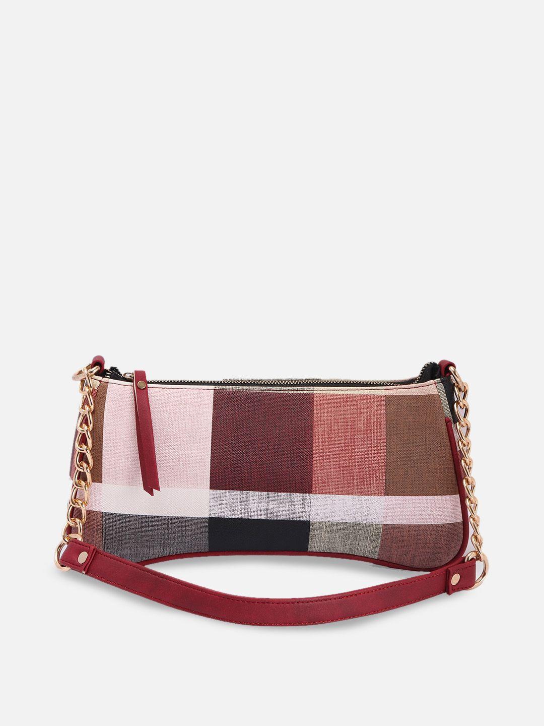 athlisis colourblocked structured shoulder bag