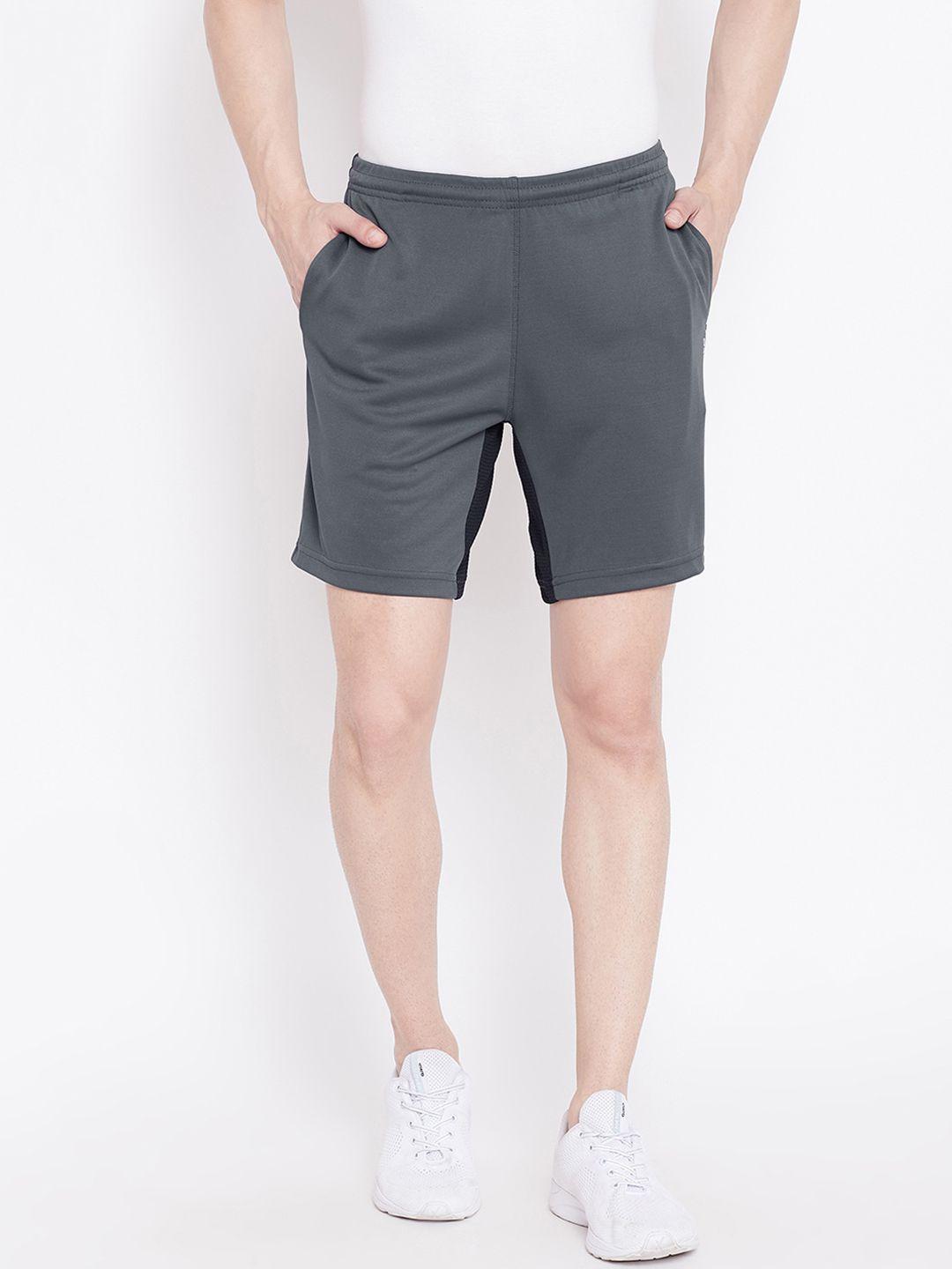 athlisis men mid-rise e-dry technology training or gym sports shorts