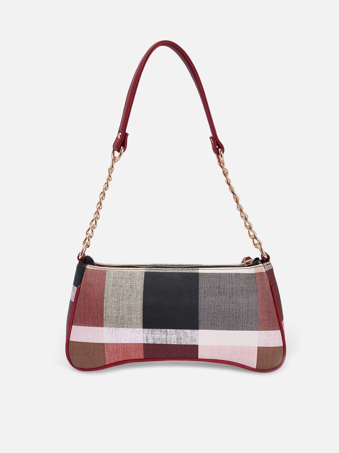 athlisis multicoloured colourblocked structured shoulder bag