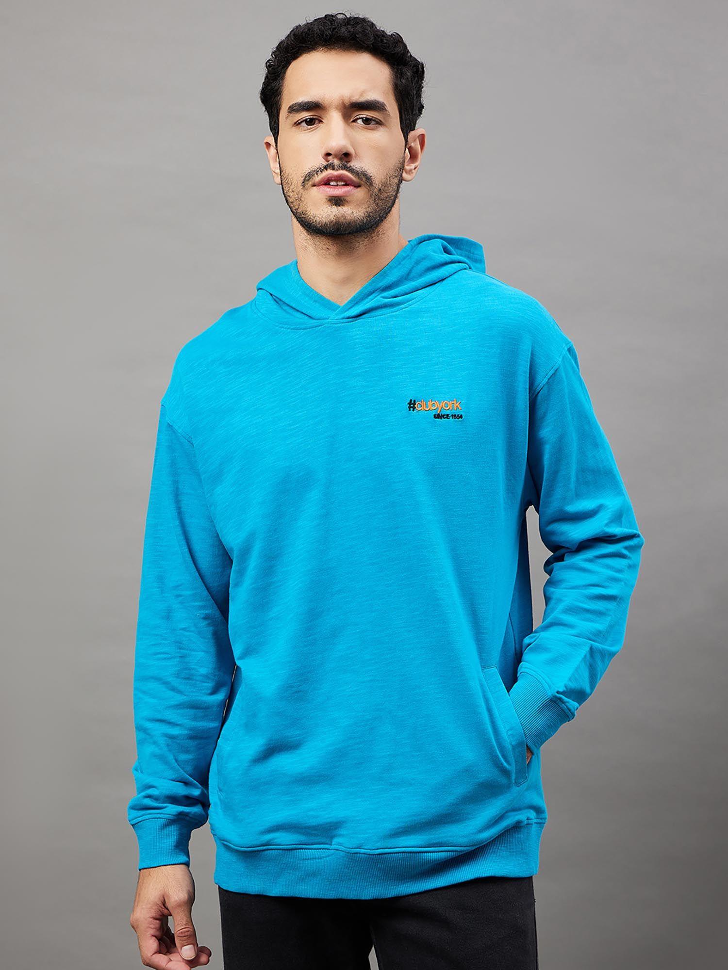 atlantic blue hooded sweatshirt