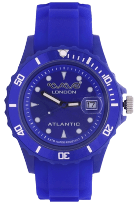 atlantic blue unisex watch