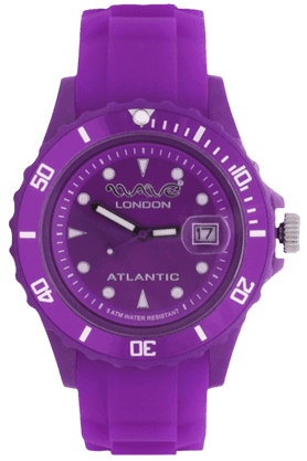atlantic purple unisex watch