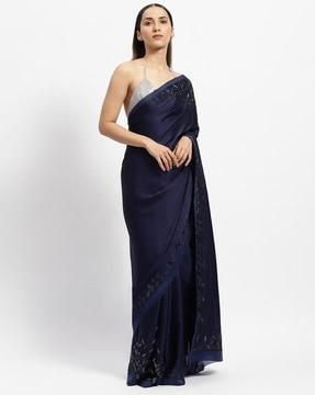 atlantis calls embroidered saree