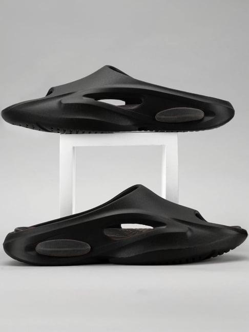 atom men's cloudwalk black slides