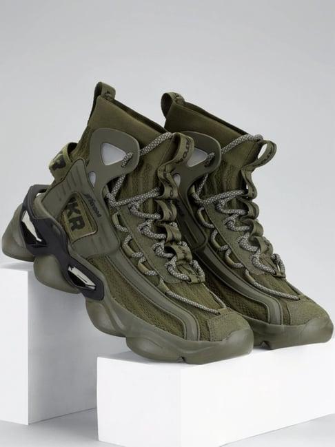 atom men's gansta1 olive running shoes