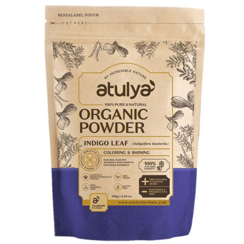 atulya indigo leaf organic powder