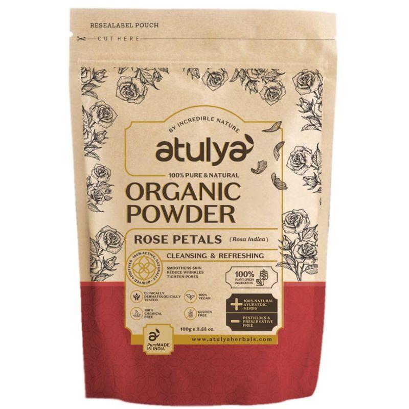atulya rose petal organic powder