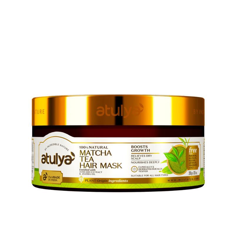 atulya 100% natural matcha tea hair mask