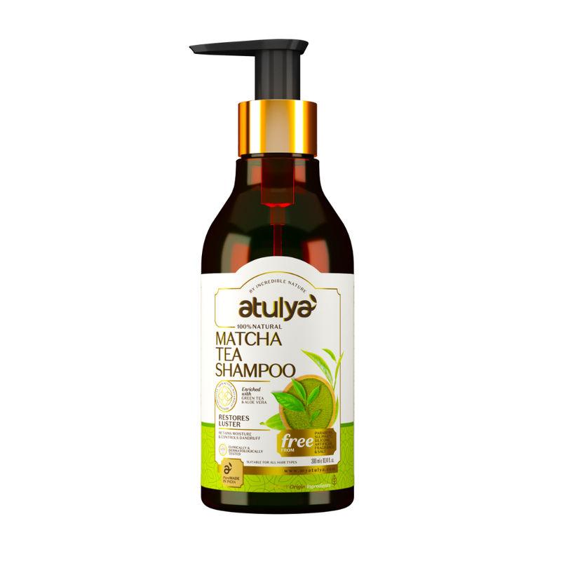 atulya 100% natural matcha tea shampoo