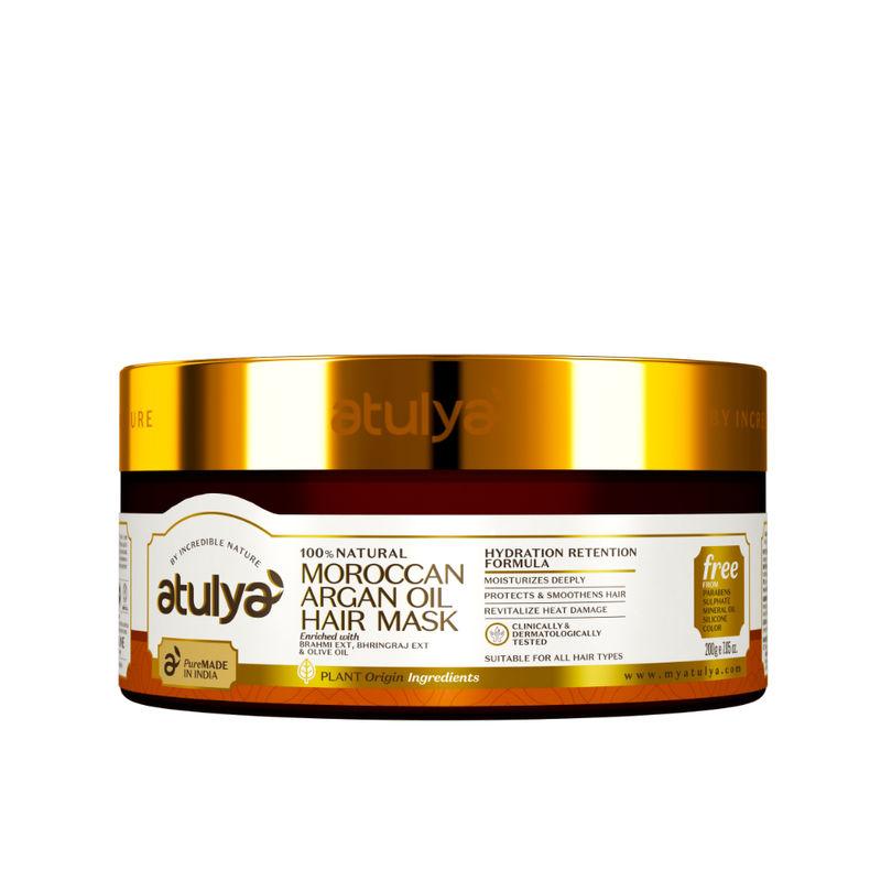 atulya 100% natural moroccon argan oil hair mask