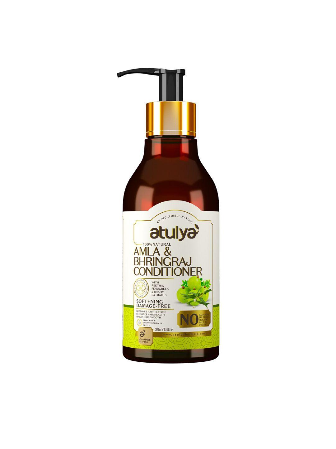 atulya amla & bhringraj hair conditioner for smooth hair - 300 ml