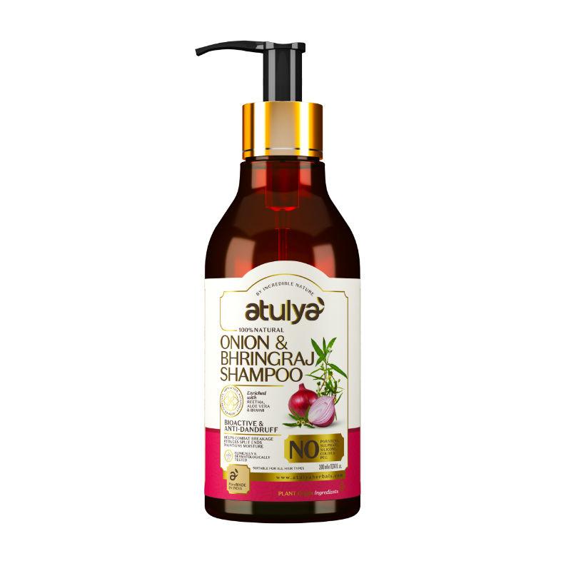 atulya onion bhringraj hair shampoo
