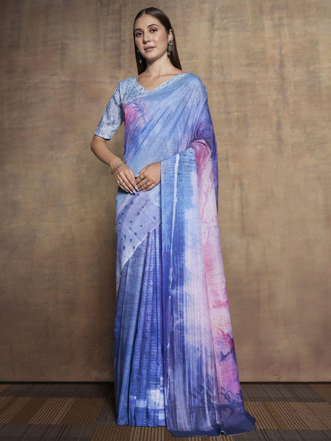 atulyam tex world abstract printed saree