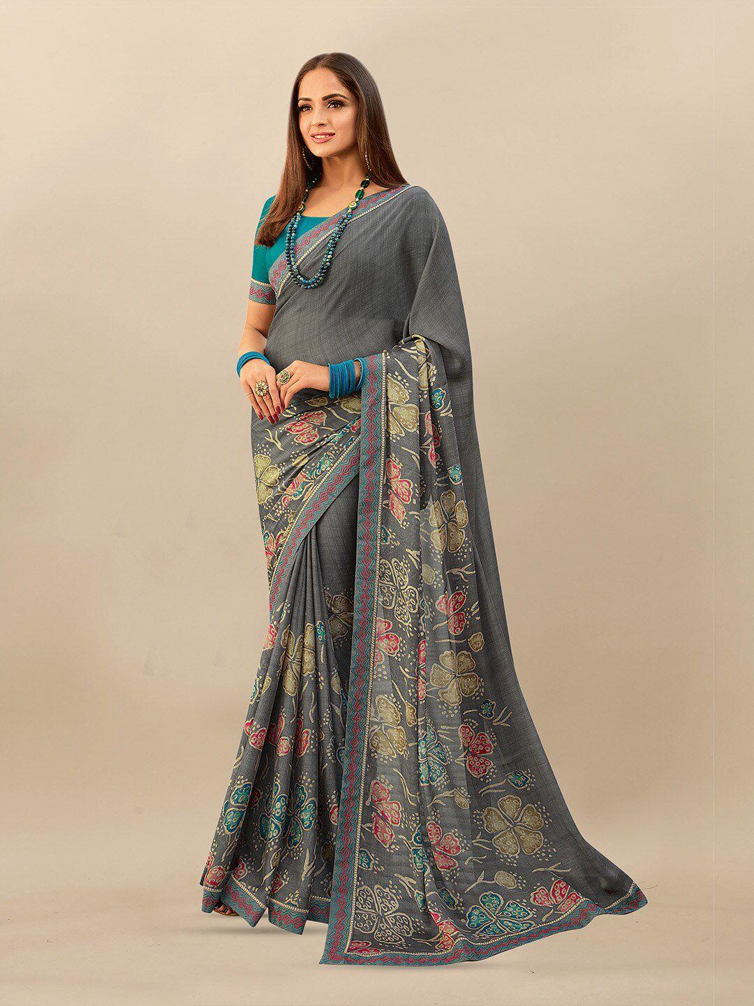 atulyam tex world floral printed saree