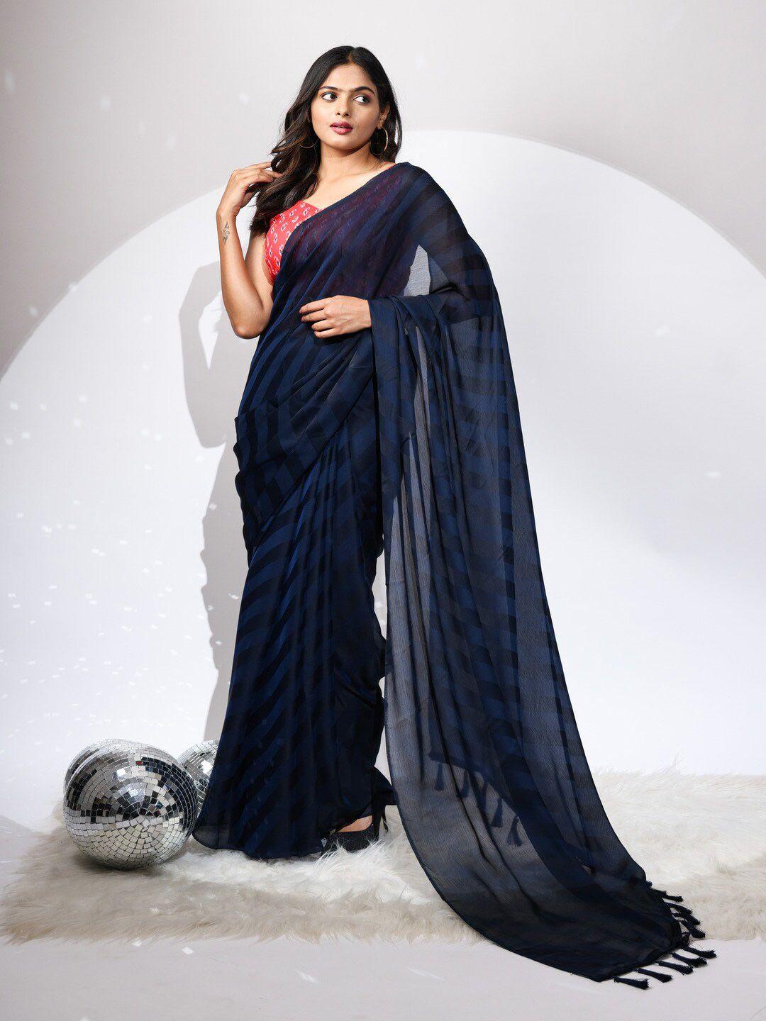 atulyam tex world striped art silk saree