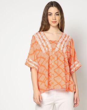aunthentic chikankari embroidered a-line tunic