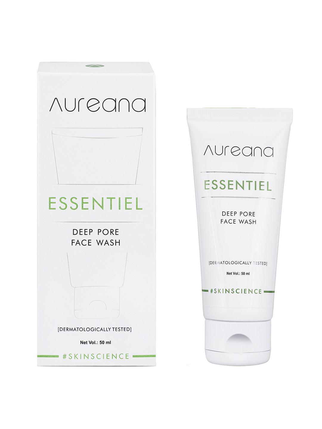 aureana essentiel deep pore face wash 50 ml