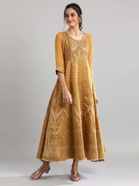 aurelia golden embellished maxi dress