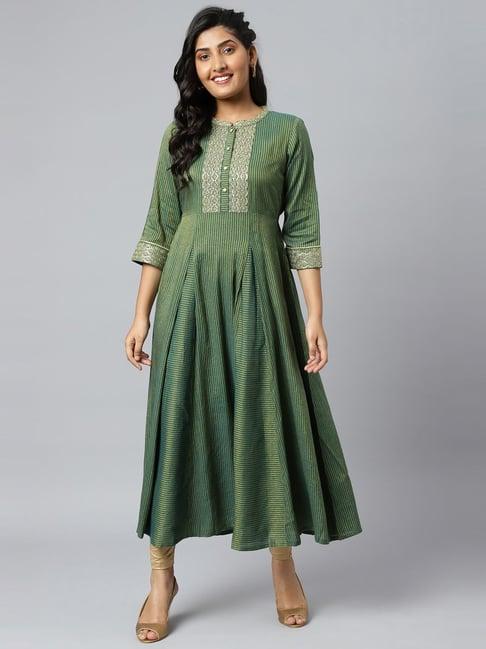 aurelia green embroidered maxi dress